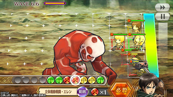 チェインクロニクル３ 進撃の巨人 コラボレーションクエストに 超大型巨人 が出現 無料マンガアプリ マガジンポケット の大量ポイントが手に入る コラボキャンペーンも開催中 スマホゲーム トピックス セガ