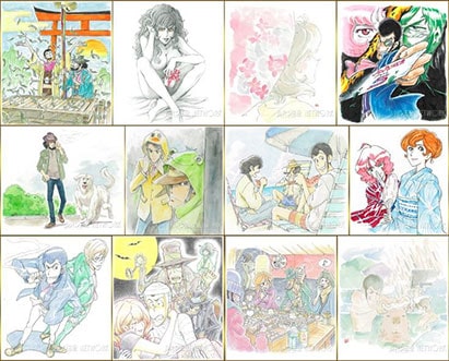 ルパン三世 アニメーターのイラスト使用の卓上カレンダー 各話から厳選したカットを収録 Part5原画集が発売決定 3月23日 土 24日 日 開催 Anime Japan 2019 でも販売 アニメ 映像 トピックス セガ