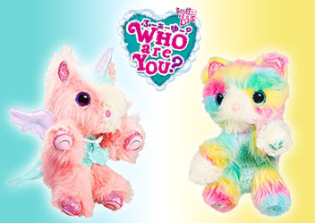 Who Are You ファンタジーフレンズ Who Are You フレーバー 一生忘れられない ぬいぐるみ との出会いになる Who Are You ふーあーゆー に 幻想的な翼の生えた毛玉 と 甘い香り漂う虹色の毛玉 の2つが仲間入り 9月24日 木 同時発売決定 トイ