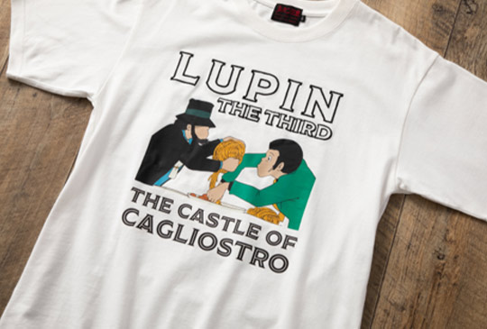 「ルパン三世　カリオストロの城」Tシャツ